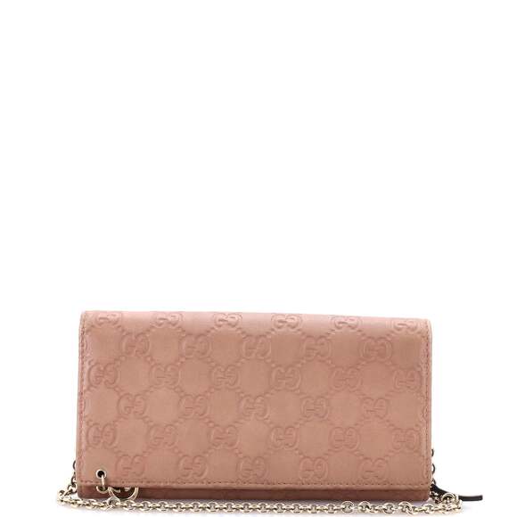 Signature Wallet On Chain Guccissima #175416G71B - Picture 1 of 7